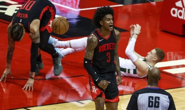 kaiyun-火箭小将打破詹皇纪录 下一个哈登正在成长中？