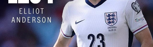 迎首秀，埃利奥特-安德森是第1294位代表英格兰队出场的球员
